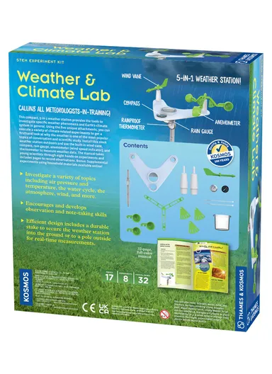 5-in-1 Weather &amp; Climate Lab STEM Experiment Kit