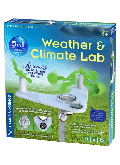 5-in-1 Weather &amp; Climate Lab STEM Experiment Kit