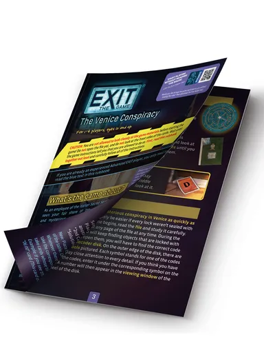 EXIT, The Game, The Venice Conspiracy, Adventure Game