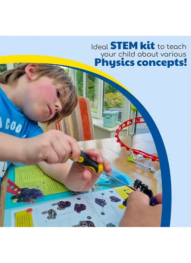 Roller Coaster Engineering STEM Kit | Design, Build, Experiment Working Roller Coaster Models