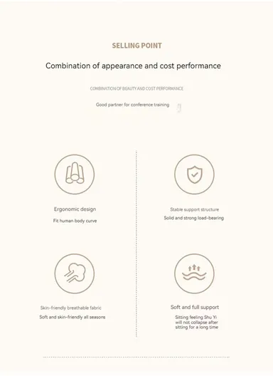 3 Pcs Foldable Ergonomic Mesh Training &amp; Conference Chair Set with Fixed Armrests B05 (W51 x D50 x H86)cm - Black