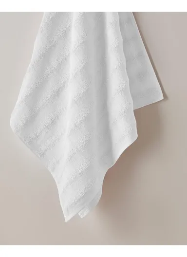 Bubble 100% Cotton Bath Towel 70x140 cm Ecru