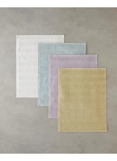 Bubble 100% Cotton Hand Towel 30x40 cm Light Green