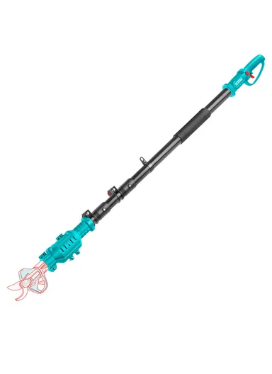 16V Lithium-ion Cordless Pole Pruner TERLI1658 