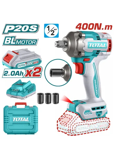 20V Cordless Impact Wrench Li-ion 2.0Ah TIWLI2040