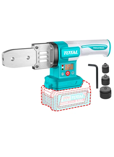 20V Cordless Plastic Tube Welding Tool, 320℃ Adjustable Temperature TWTLI2018