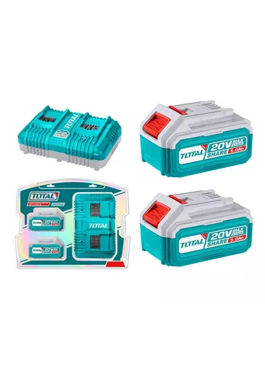 20V Two 5.0Ah Lithium-Ion battery and charger kit TFBCPK2425