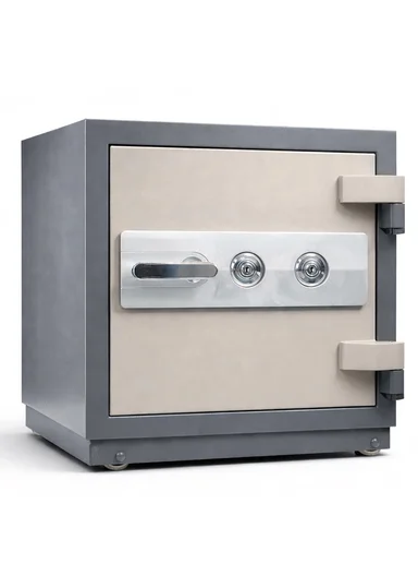 68Kg (W45 x D45 x H52)cm Dual Key Pry-Resistant Thick Heavy Walls Safe Box K3-520