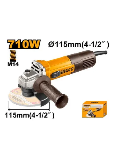 710W 115mm Electric Angle Grinder AG7118