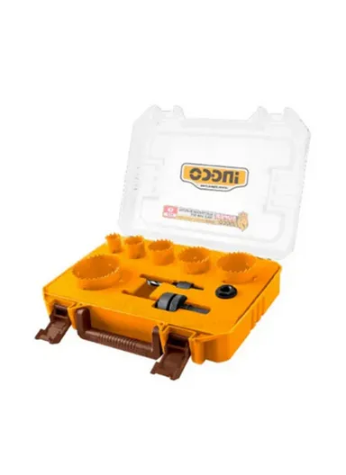 18-Pcs Plumber &amp; Electrician Bi-Metal Hole Saw Set AKH0021