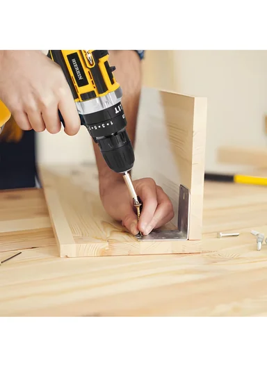 21V Cordless Rechargeable Power Drill with LED Light, 2 Speeds, 3 Drill Modes &amp; 1 Battery HEK-P1015-1