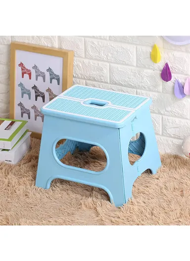 Versatile Step-Up Stool for Toddlers, Kids &amp; Adults, Multi-Purpose Use in Bedroom &amp; Bath (L33 x W27 x H27)cm - Purple