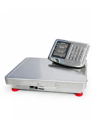 300Kg Heavy-Duty Wireless Digital Platform Scale with Rechargeable LED Display &amp; Stainless Steel Base 151-15