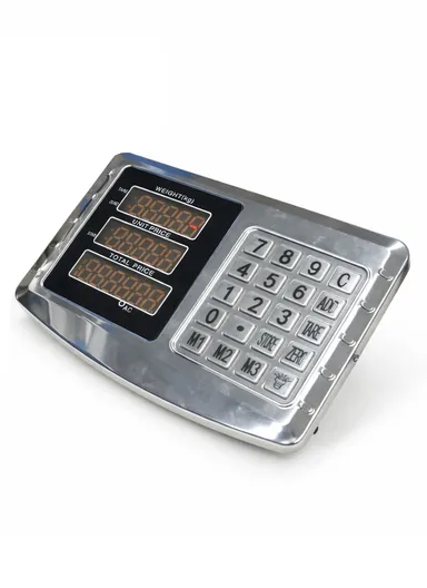 300Kg Heavy-Duty Wireless Digital Platform Scale with Rechargeable LED Display &amp; Stainless Steel Base 151-15