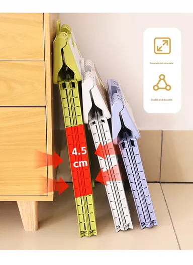 Heavy-Duty Non-Slip Folding Stool, Portable Secure Stepping Aid for Bathroom &amp; Kitchen 2605 (L33 x W27 x H34)cm - Grey