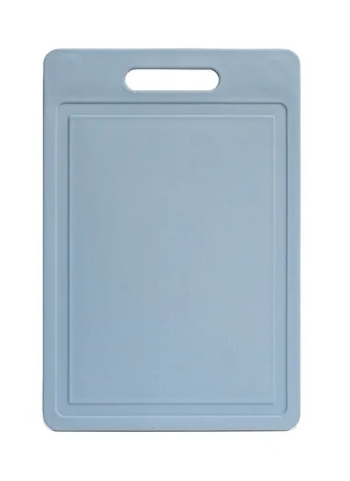 Multi-Function BPA-Free PP Cutting Board – 8mm Thick, Reversible Chopping Board for Fruits, Vegetables &amp; Meat, Anti-Cross Contamination Design - Baby Blue