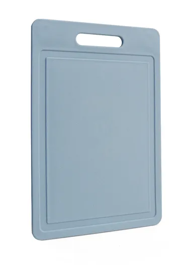 Multi-Function BPA-Free PP Cutting Board – 8mm Thick, Reversible Chopping Board for Fruits, Vegetables &amp; Meat, Anti-Cross Contamination Design - Baby Blue