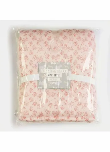 Cozy Baby Blanket ,Ultra-Soft Polyester Cotton Blend, Gentle on Sensitive Skin, Lightweight &amp; Breathable (L100 x W75)cm 