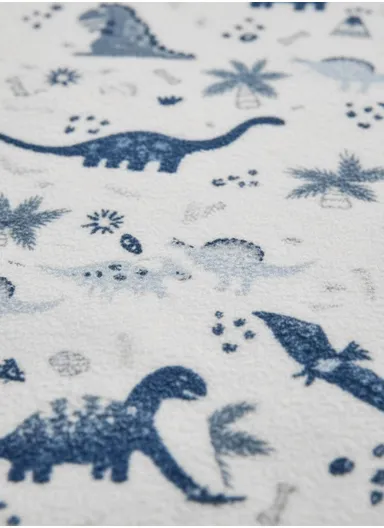 Cozy Baby Blanket ,Ultra-Soft Polyester Cotton Blend, Gentle on Sensitive Skin, Lightweight &amp; Breathable (L100 x W75)cm