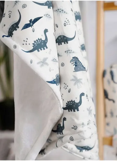 Cozy Baby Blanket ,Ultra-Soft Polyester Cotton Blend, Gentle on Sensitive Skin, Lightweight &amp; Breathable (L100 x W75)cm