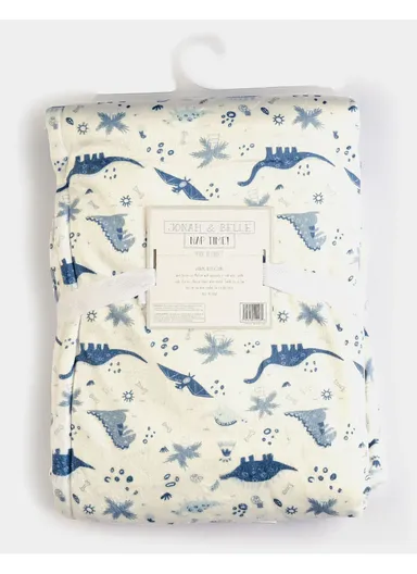 Cozy Baby Blanket ,Ultra-Soft Polyester Cotton Blend, Gentle on Sensitive Skin, Lightweight &amp; Breathable (L100 x W75)cm 