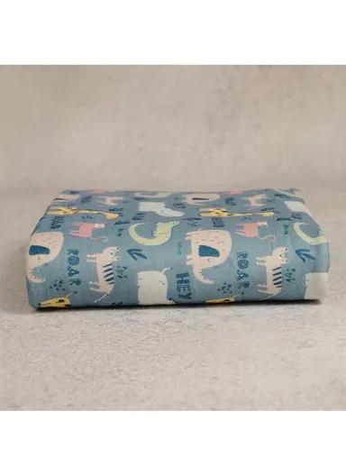 Cozy Baby Blanket ,Ultra-Soft Polyester Cotton Blend, Gentle on Sensitive Skin, Lightweight &amp; Breathable (L100 x W75)cm