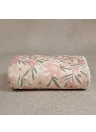 Cozy Baby Blanket ,Ultra-Soft Polyester Cotton Blend, Gentle on Sensitive Skin, Lightweight &amp; Breathable (L100 x W75)cm