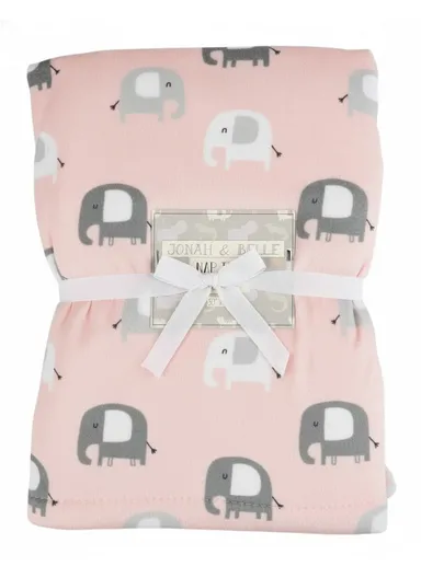 Cozy Baby Blanket ,Ultra-Soft Polyester Cotton Blend, Gentle on Sensitive Skin, Lightweight &amp; Breathable (L100 x W75)cm