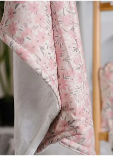 Cozy Baby Blanket ,Ultra-Soft Polyester Cotton Blend, Gentle on Sensitive Skin, Lightweight &amp; Breathable (L100 x W75)cm
