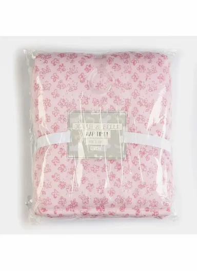 Cozy Baby Blanket ,Ultra-Soft Polyester Cotton Blend, Gentle on Sensitive Skin, Lightweight &amp; Breathable (L100 x W75)cm