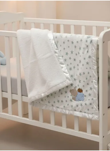 Winter Baby Blanket, Baby Swaddle Wrap Flannel Fleece Warm Quilt for Newborn Bedding &amp; Soft Baby Stroller