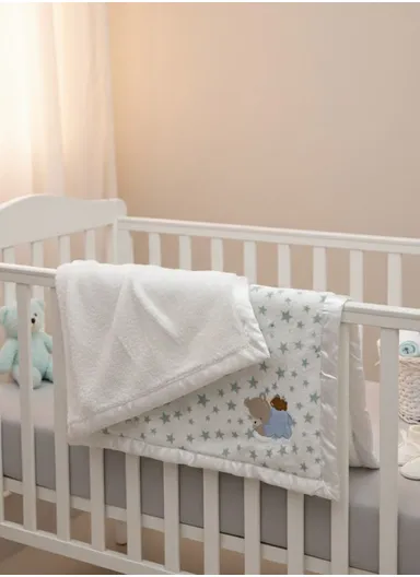 Winter Baby Blanket, Baby Swaddle Wrap Flannel Fleece Warm Quilt for Newborn Bedding &amp; Soft Baby Stroller