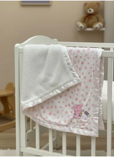 Winter Baby Blanket, Baby Swaddle Wrap Flannel Fleece Warm Quilt for Newborn Bedding &amp; Soft Baby Stroller