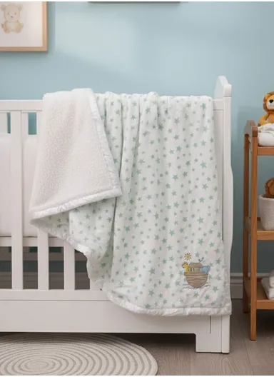 Winter Baby Blanket, Baby Swaddle Wrap Flannel Fleece Warm Quilt for Newborn Bedding &amp; Soft Baby Stroller