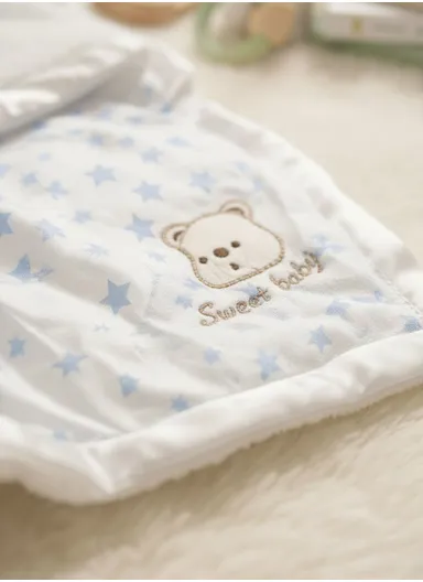 Winter Baby Blanket, Baby Swaddle Wrap Flannel Fleece Warm Quilt for Newborn Bedding &amp; Soft Baby Stroller