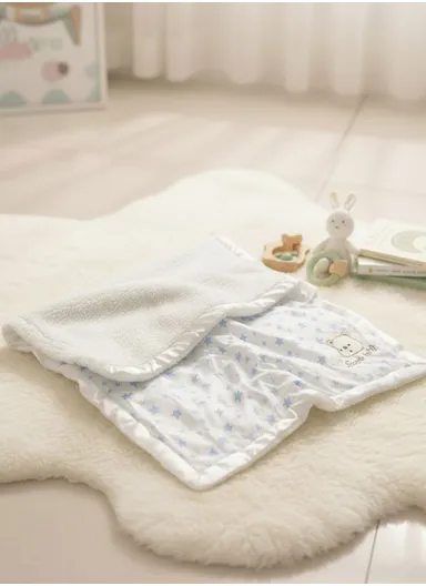 Winter Baby Blanket, Baby Swaddle Wrap Flannel Fleece Warm Quilt for Newborn Bedding &amp; Soft Baby Stroller