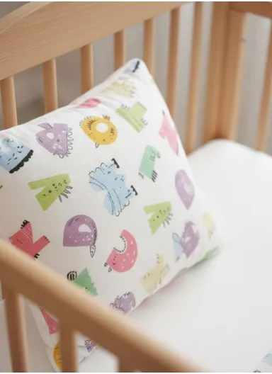 Baby Blanket and Pillow Set Soft, Natural, Breathable, and Gentle on Sensitive Skin for Healthy Sleep