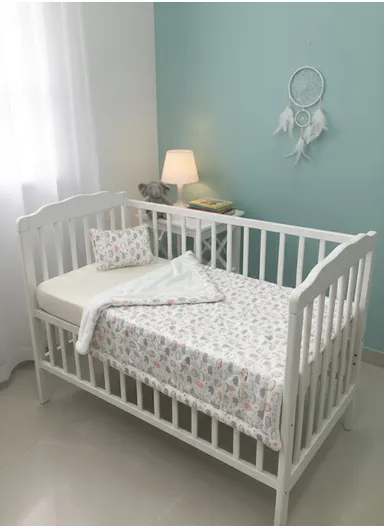 Baby Blanket and Pillow Set Soft, Natural, Breathable, and Gentle on Sensitive Skin for Healthy Sleep