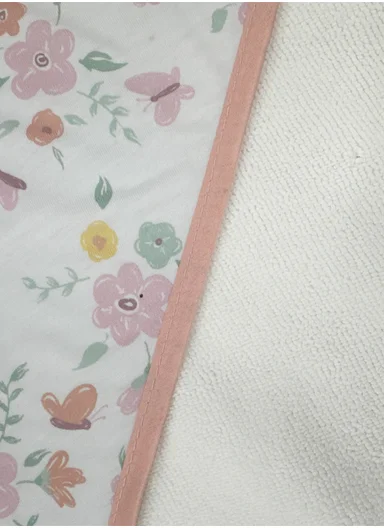 6-Pieces Baby Bath Towel &amp; Washcloth Set with Hooded Microfiber Towel, Cotton Face Towels &amp; Soft Sponge 