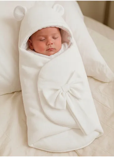 Adjustable Swaddle Sleep Bag, Soft Lining, Cozy For Outdoor Easy Swaddles for Boy &amp; Girl