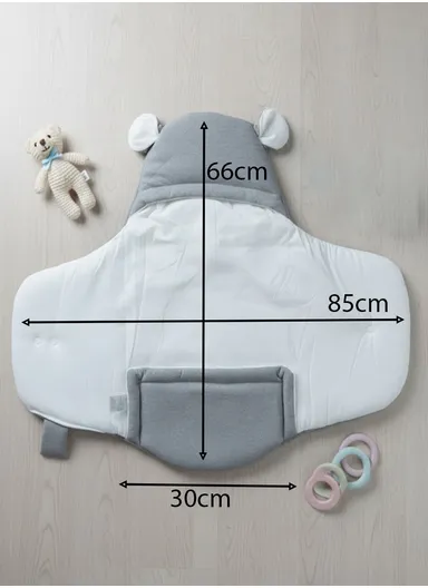 Adjustable Swaddle Sleep Bag, Soft Lining, Cozy For Outdoor Easy Swaddles for Boy &amp; Girl