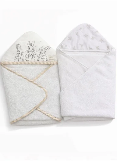 Soft Coral Velvet Baby Bath Towel, Gentle &amp; Absorbent Comfort for Babies (L80 x W80)cm