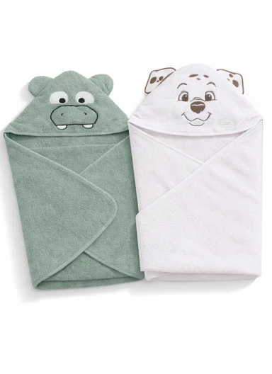 Soft Coral Velvet Baby Bath Towel, Gentle &amp; Absorbent Comfort for Babies (L80 x W80)cm