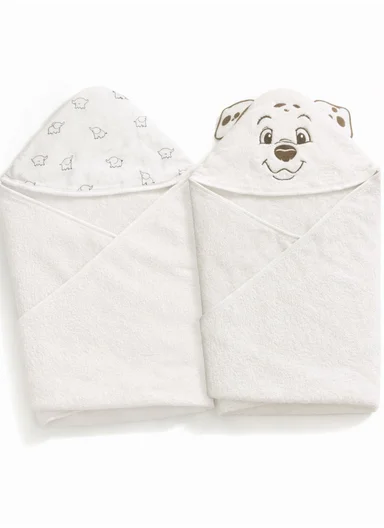 Soft Coral Velvet Baby Bath Towel, Gentle &amp; Absorbent Comfort for Babies (L80 x W80)cm