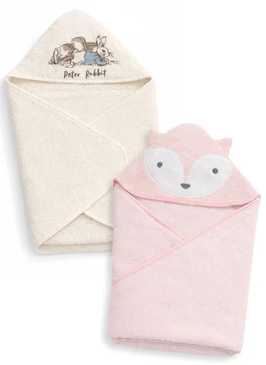 Soft Coral Velvet Baby Bath Towel, Gentle &amp; Absorbent Comfort for Babies (L80 x W80)cm