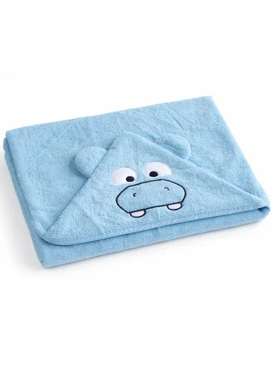 Soft Coral Velvet Baby Bath Towel, Gentle &amp; Absorbent Comfort for Babies (L80 x W80)cm