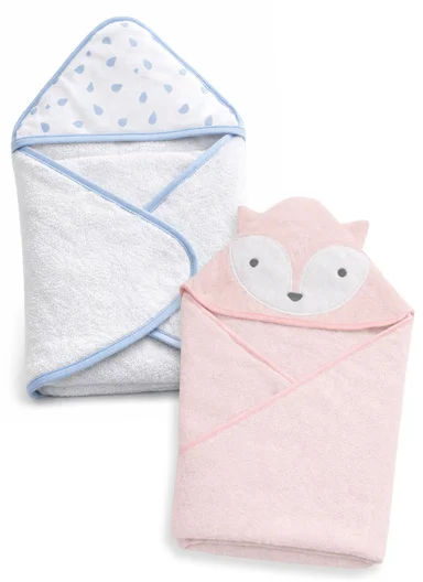 Soft Coral Velvet Baby Bath Towel, Gentle &amp; Absorbent Comfort for Babies (L80 x W80)cm