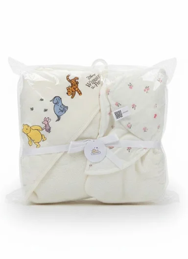 Soft Coral Velvet Baby Bath Towel, Gentle &amp; Absorbent Comfort for Babies (L80 x W80)cm