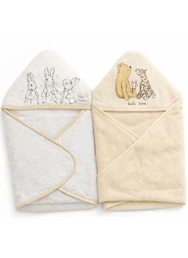 Soft Coral Velvet Baby Bath Towel, Gentle &amp; Absorbent Comfort for Babies (L80 x W80)cm