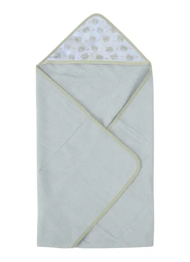 6 Pcs 3+3 Baby Hooded Towel &amp; Face Towel Set, Ultra Soft &amp; Absorbent Towels, Quick-Dry, Lightweight &amp; Gentle for Newborns &amp; Toddlers - Giraffe &amp; Bear